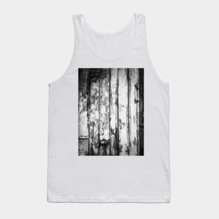 Black and white Bamboo wall Tank Top